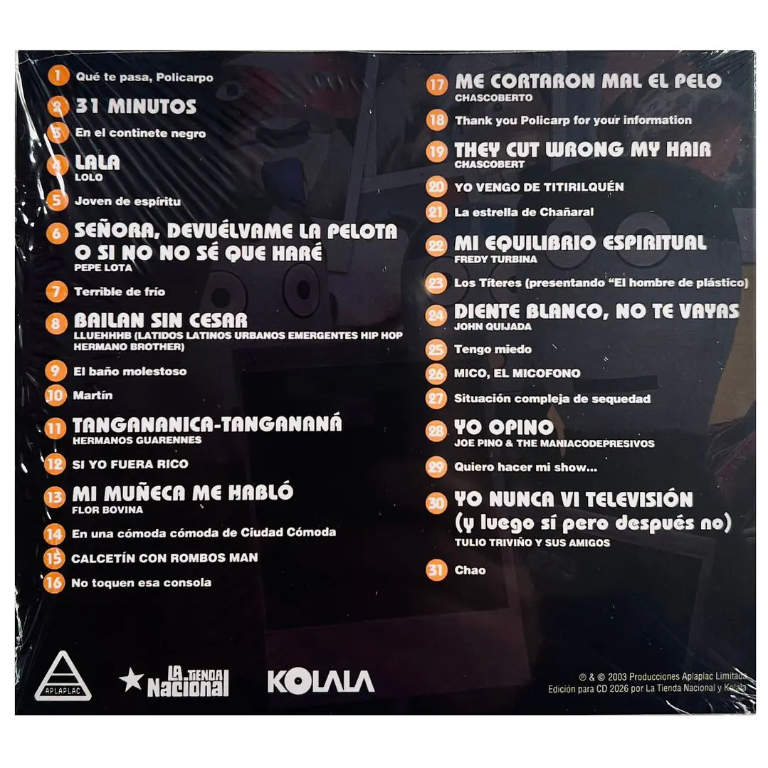 31 MINUTOS - 31 MINUTOS (DIGIPACK) / CD  2