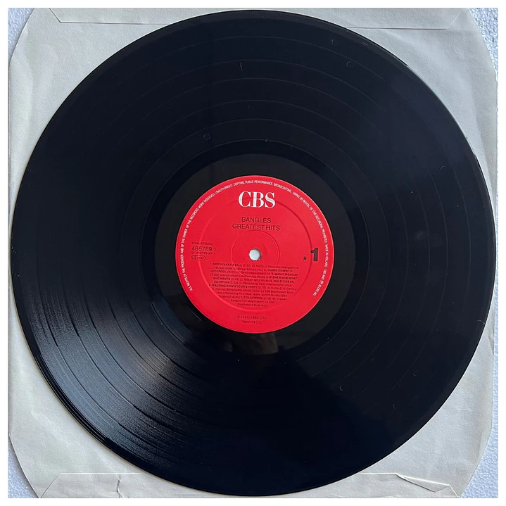 BANGLES - GREATEST HITS / VINILO USADO 3