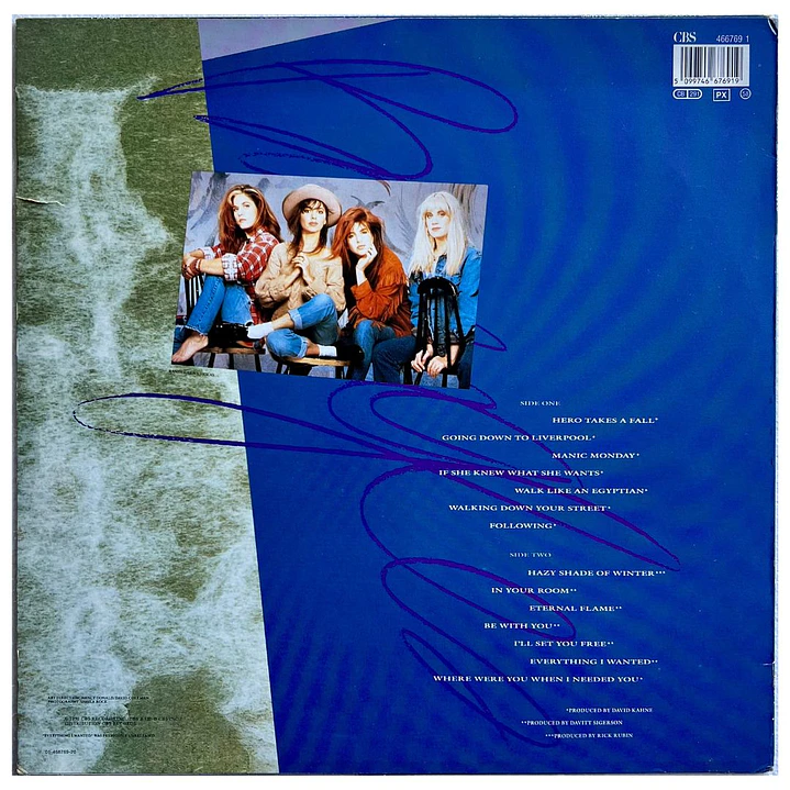 BANGLES - GREATEST HITS / VINILO USADO 2