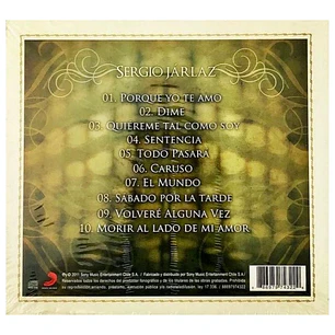 SERGIO JARLAZ - SERGIO JARLAZ (DIGIPACK) / CD