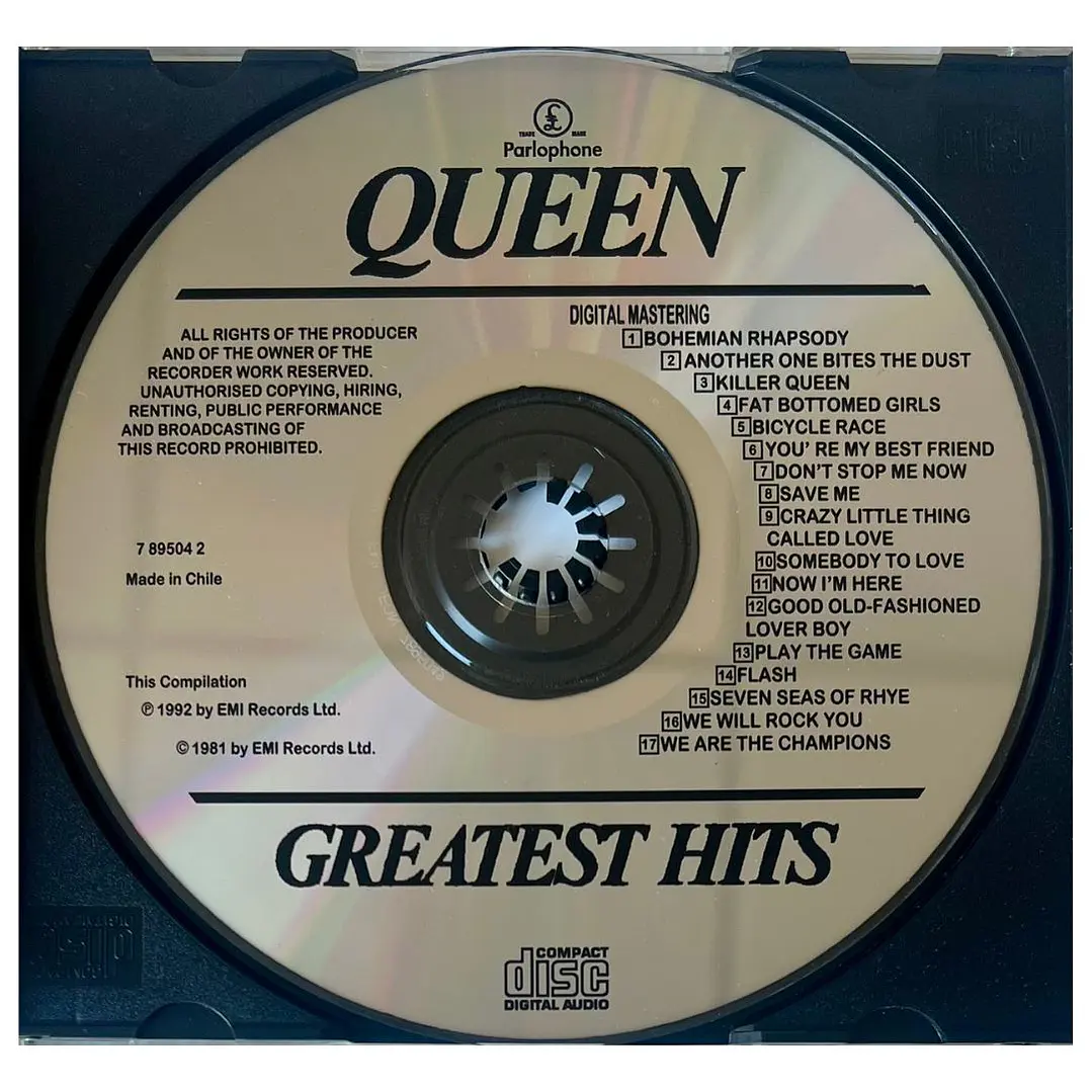 QUEEN - GREATEST HITS / CD USADO 3