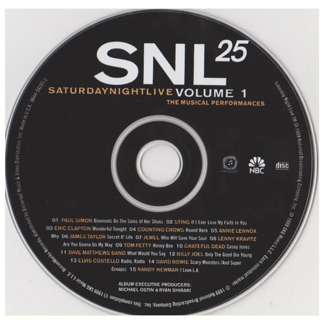 SNL25 - SATURDAY NIGHT LIVE VOLUME 1 - VARIOS ARTISTAS / CD USADO 3