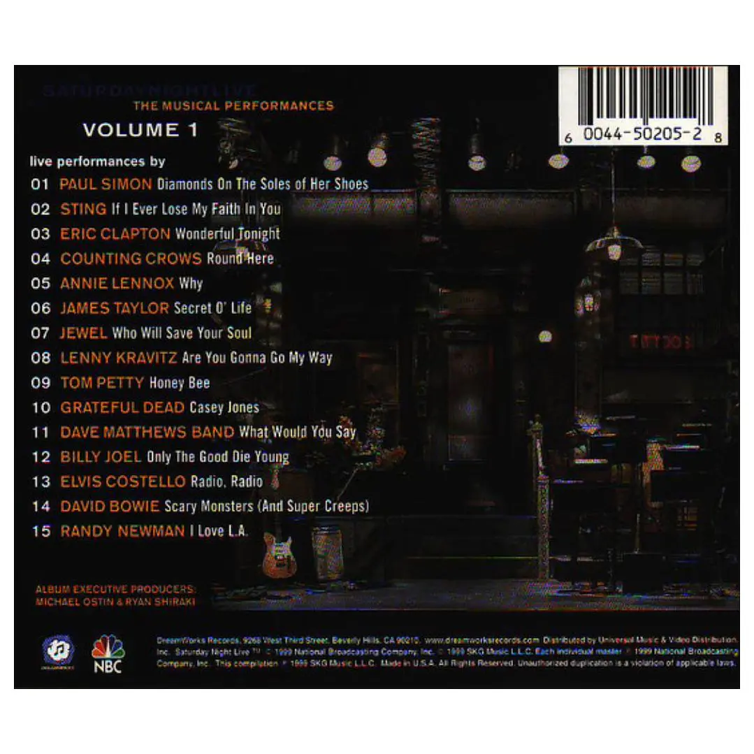 SNL25 - SATURDAY NIGHT LIVE VOLUME 1 - VARIOS ARTISTAS / CD USADO 2