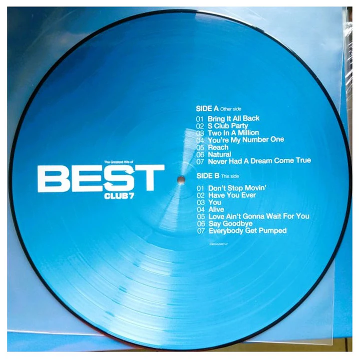 S CLUB 7 - GREATEST HITS (PICTURE DISC) / VINILO 4