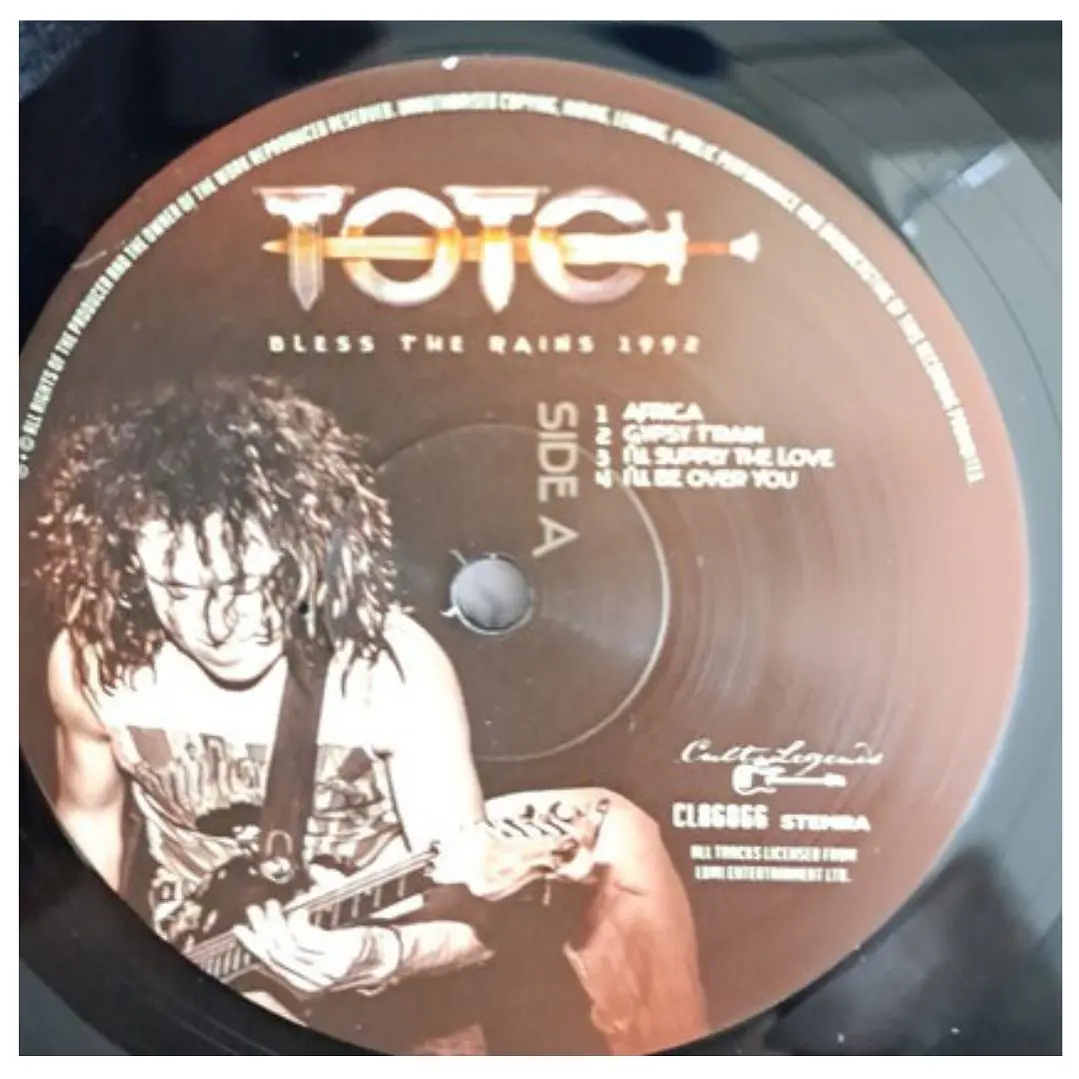 TOTO - BLESS THE RAIN 1992 (LIVE) / VINILO 5
