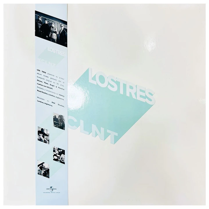 LOS TRES - XCLNT (WHITE VINYL) / VINILO 1