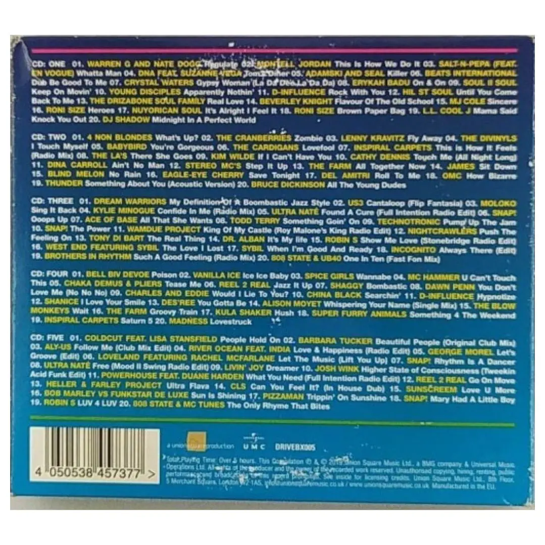 DRIVEN BY THE 90S - VARIOUS (5CD) / CD 2