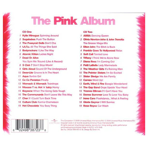 THE PINK ALBUM - VARIOS ARTISTAS (2CD) / CD