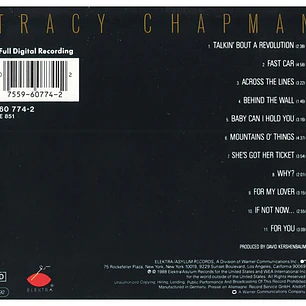 TRACY CHAPMAN - TRACY CHAPMAN / CD