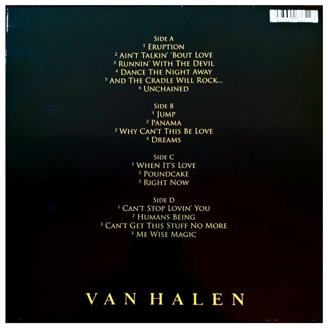 VAN HALEN - BEST OF VOLUME I / CD 2