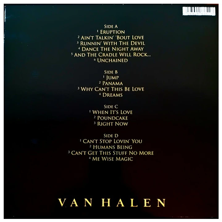 VAN HALEN - BEST OF VOLUME I / CD 2