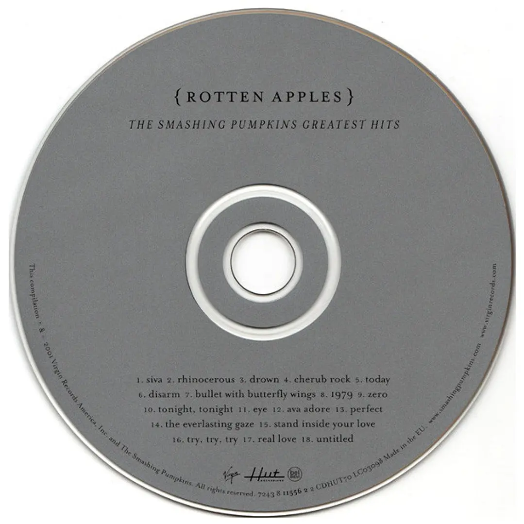 SMASHING PUMPKINS - {ROTTEN APPLES} GREATEST HITS / CD 3