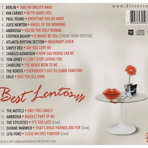 BEST LENTOS - VARIOUS / CD