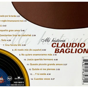 CLAUDIO BAGLIONI - MI HISTORIA / CD