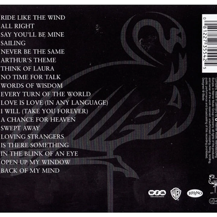 CHRISTOPHER CROSS - THE DEFINITIVE CHRISTOPHER CROSS / CD 2