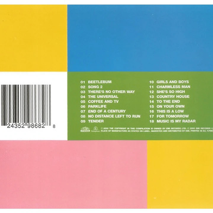 BLUR - THE BEST OF / CD 3