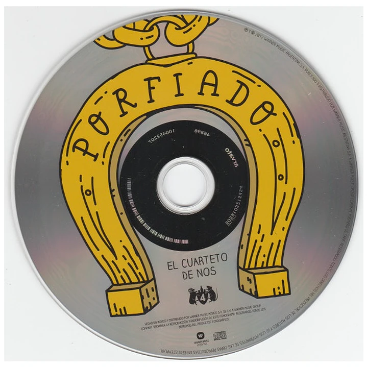 EL CUARTETO DE NOS - PORFIADO / CD 3
