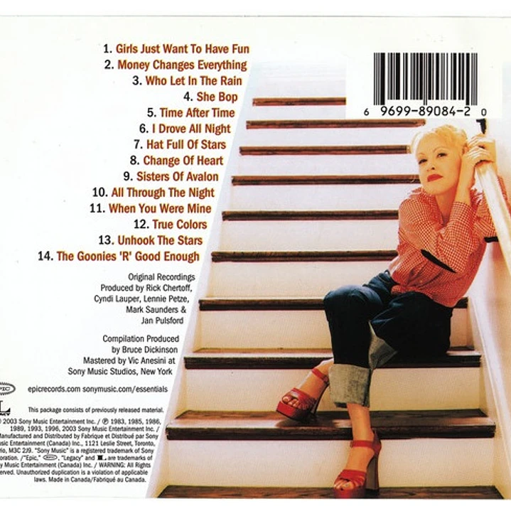 CYNDI LAUPER - THE ESSENTIAL CYNDI LAUPER / CD 4