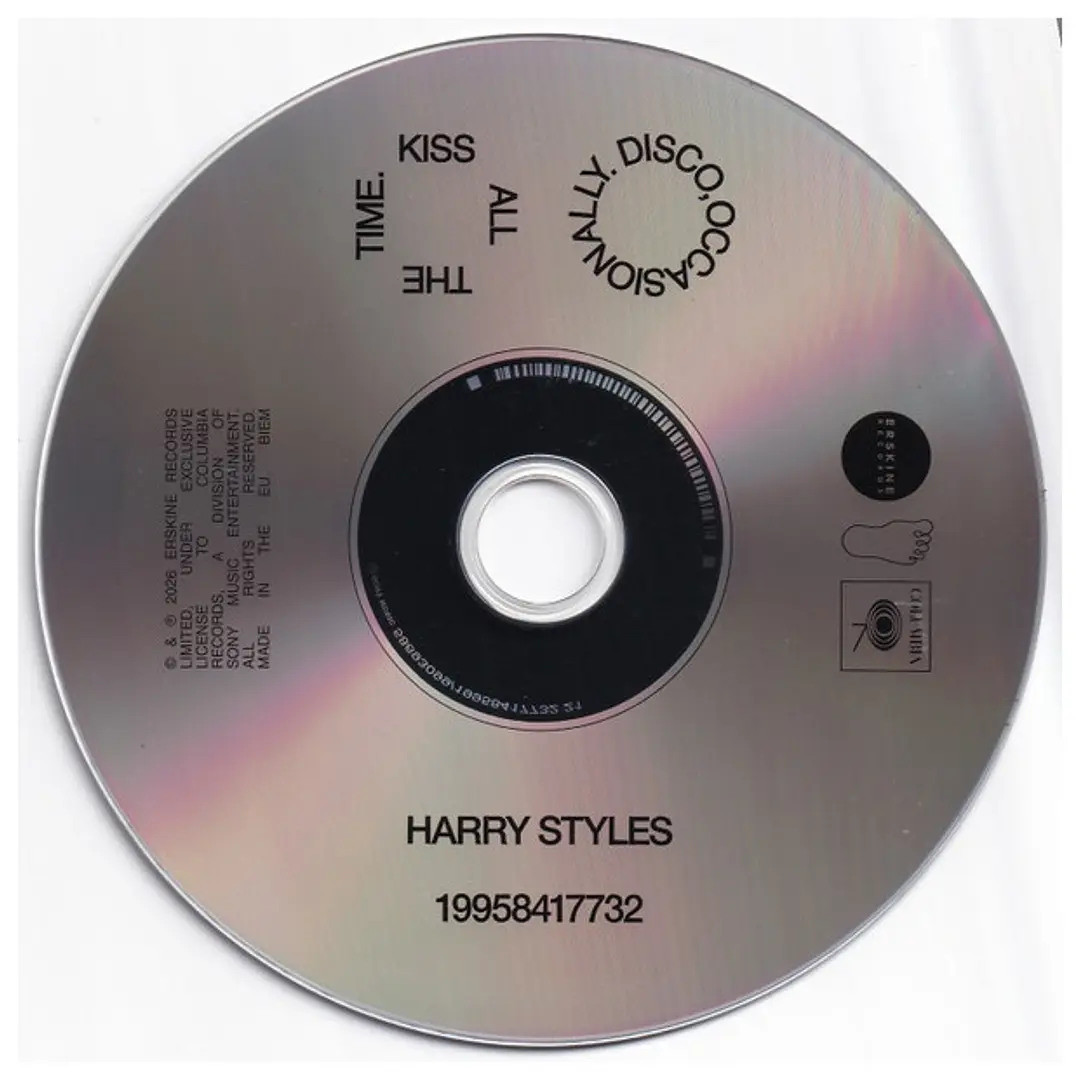 HARRY STYLES - KISS ALL THE TIME. DISCO, OCCASIONALLY. / CD 3