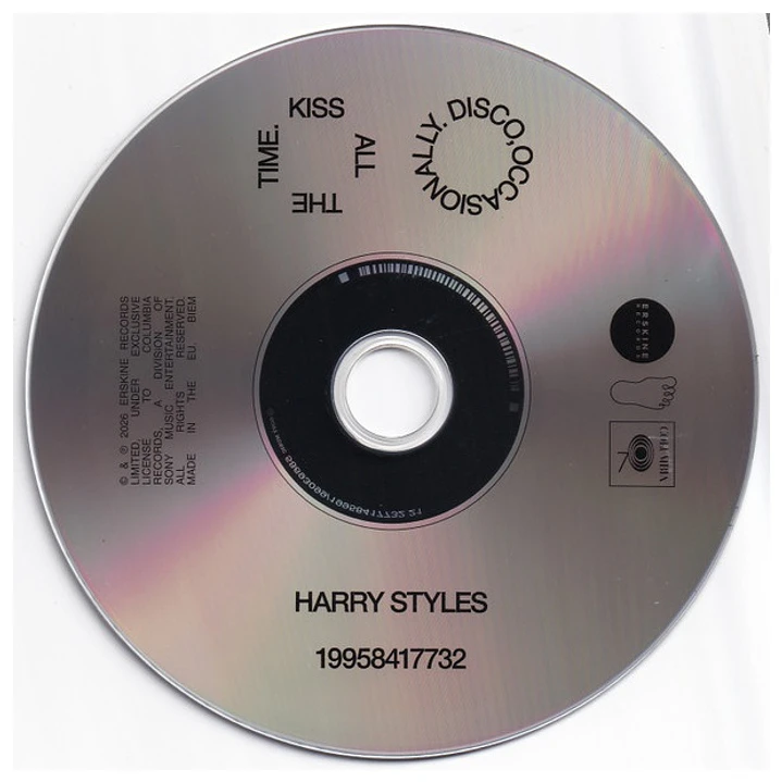 HARRY STYLES - KISS ALL THE TIME. DISCO, OCCASIONALLY. / CD 3