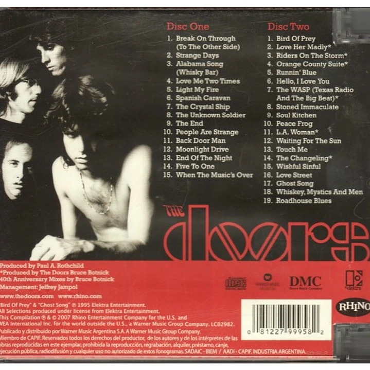 DOORS - THE VERY BEST OF THE DOORS / CD 4