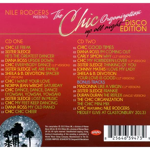 NILE RODGERS - THE CHIC ORGANIZATION (DISCO EDITION) (2CD) / CD