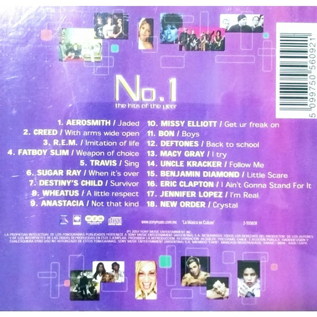 NO. 1 THE HITS OF THE YEAR- VARIOUS  / CD 2