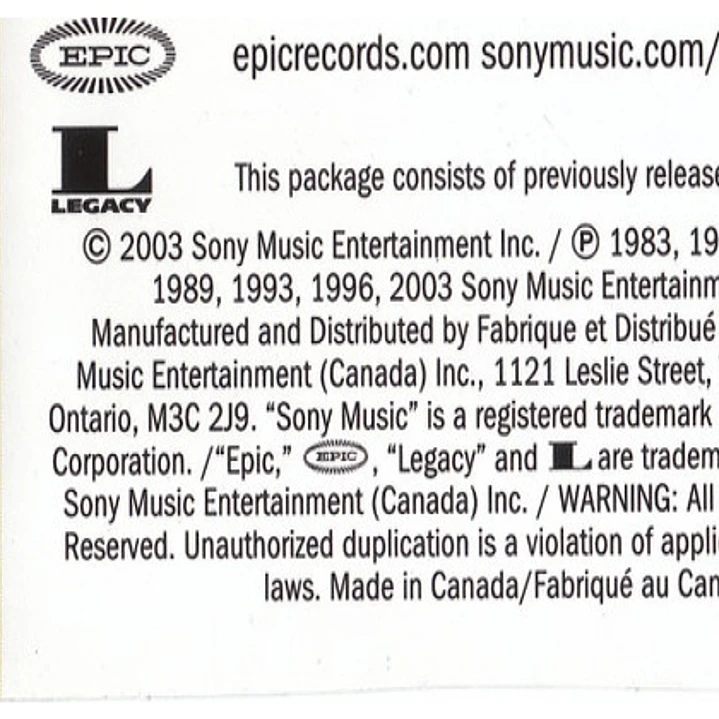 CYNDI LAUPER - THE ESSENTIAL CYNDI LAUPER / CD 5