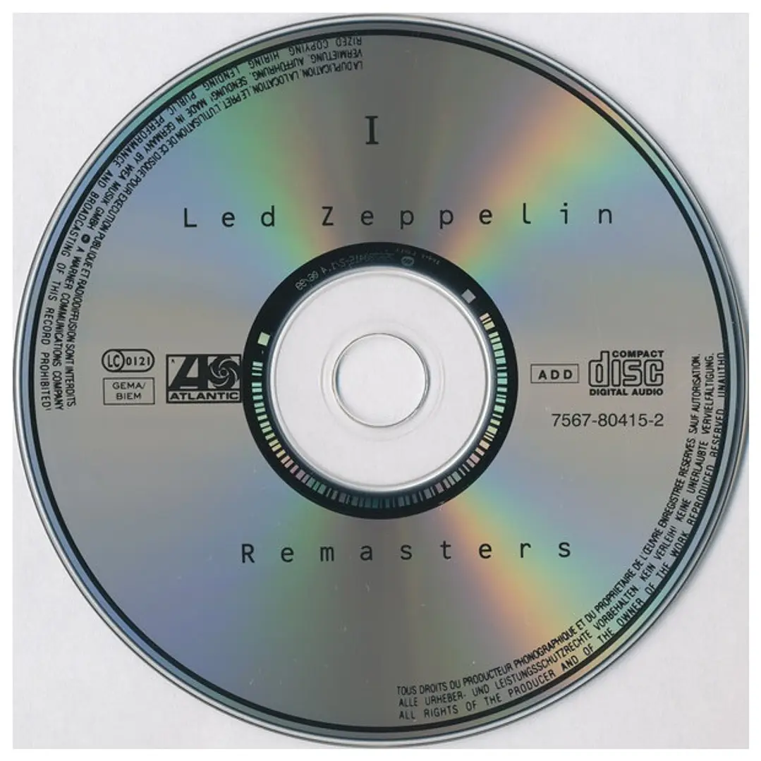 LED ZEPPELIN - REMASTERS / CD 3