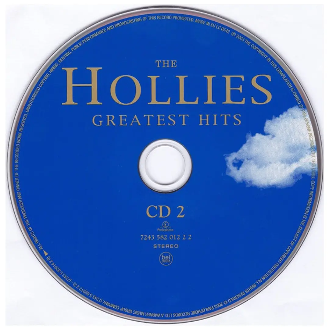 THE HOLLIES - GREATEST HITS / CD 4