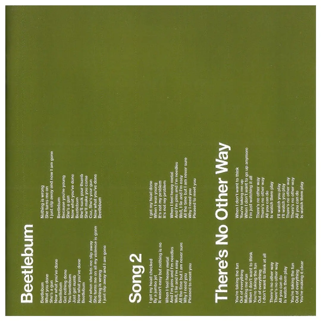 BLUR - THE BEST OF / CD 6