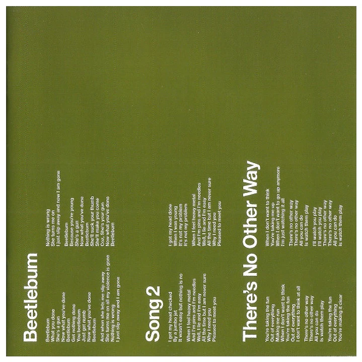 BLUR - THE BEST OF / CD 6