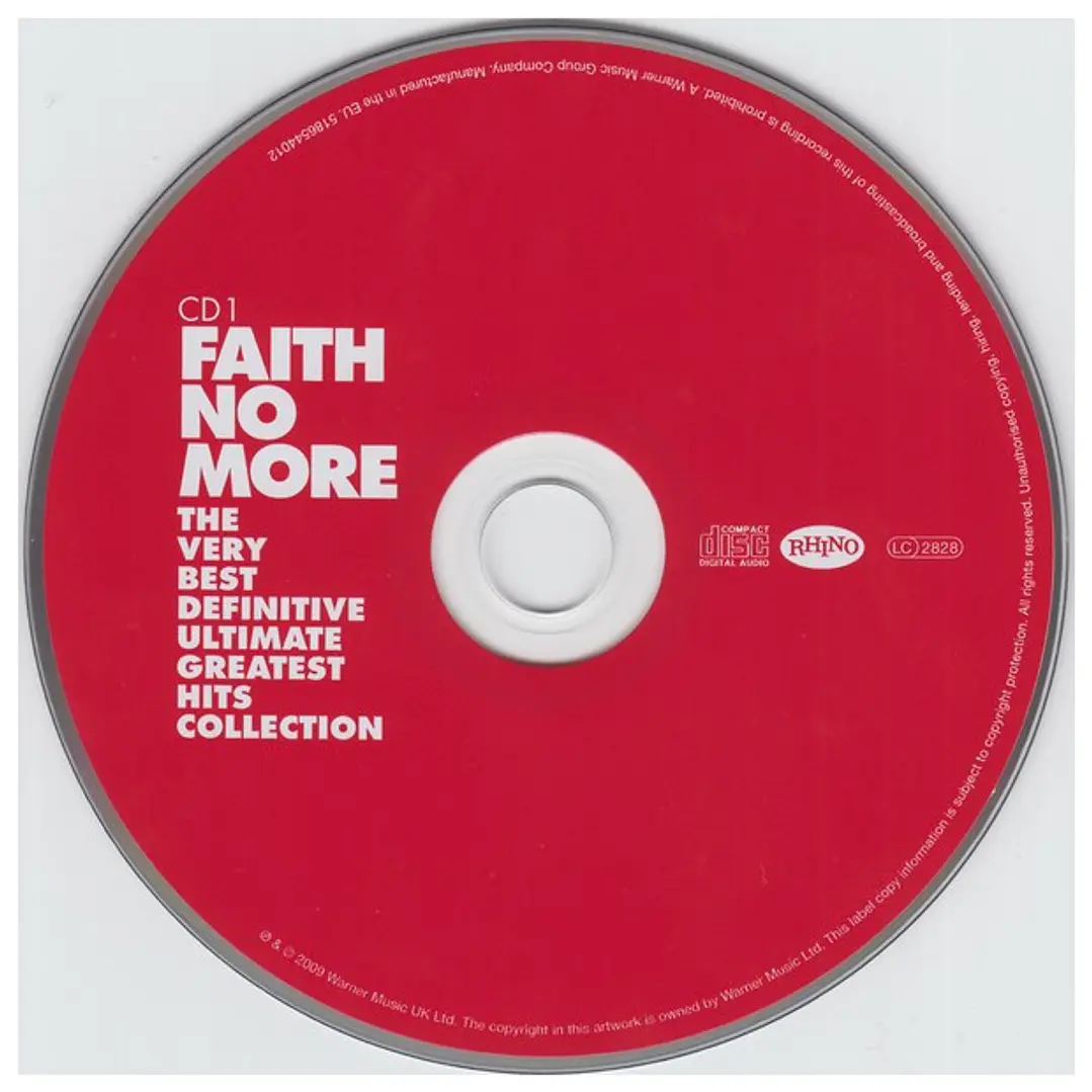FAITH NO MORE - THE VERY BEST DEFINITIVE ULTIMATE GREATEST HITS COLLECTION / CD 5