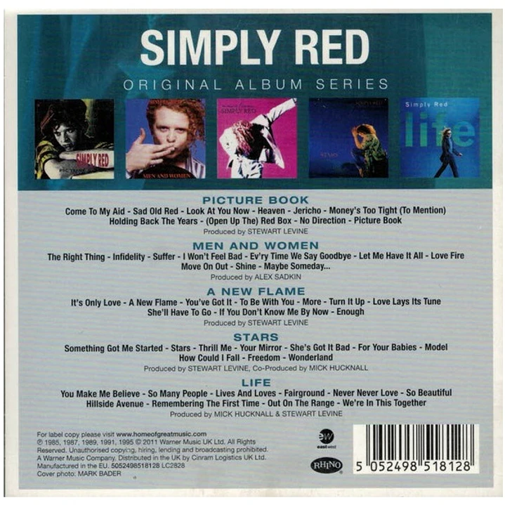 SIMPLY RED - ORIGINAL ALBUM SERIES / CD 2
