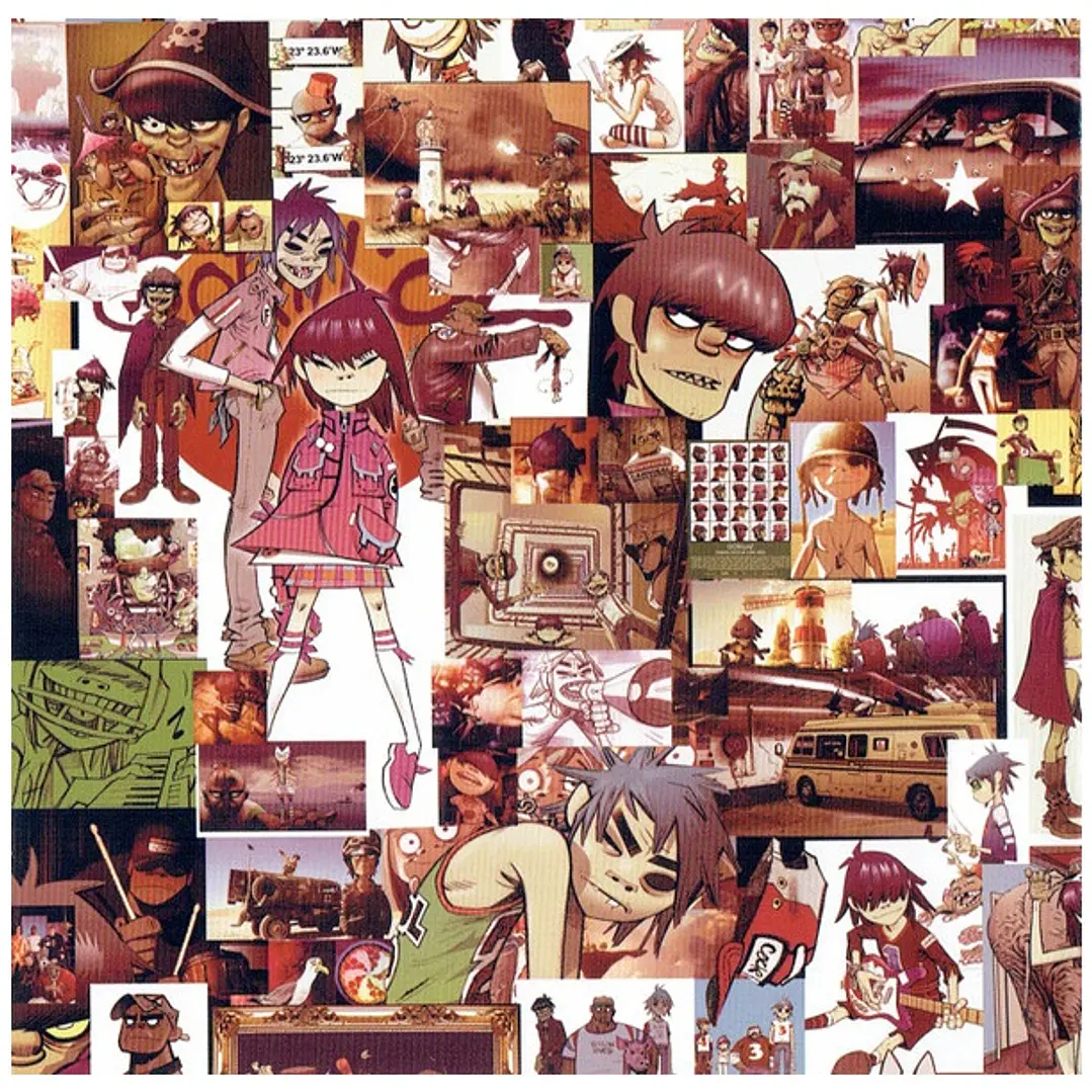 GORILLAZ - THE SINGLES COLLECTION 2001-2011 / CD 4