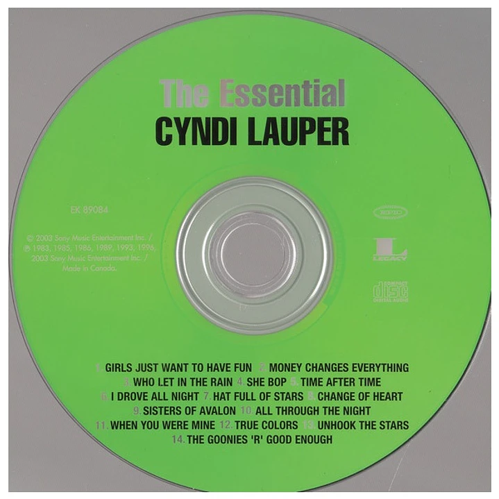 CYNDI LAUPER - THE ESSENTIAL CYNDI LAUPER / CD 6