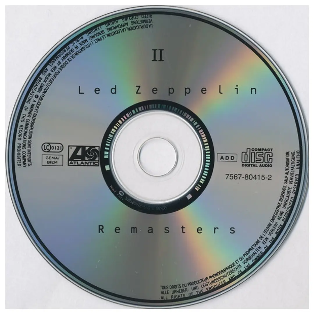 LED ZEPPELIN - REMASTERS / CD 4