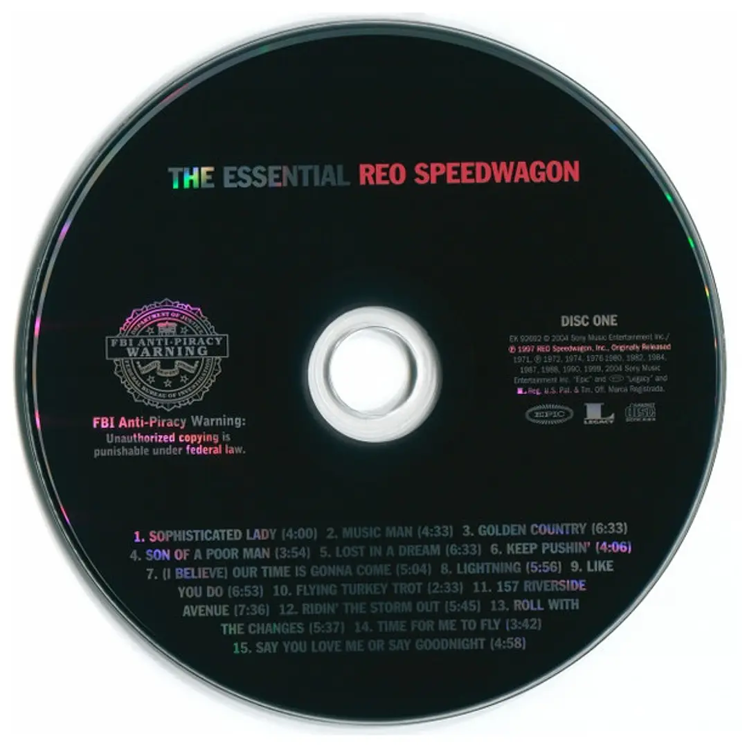 REO SPEEDWAGON - THE ESSENTIAL REO SPEEDWAGON / CD 3