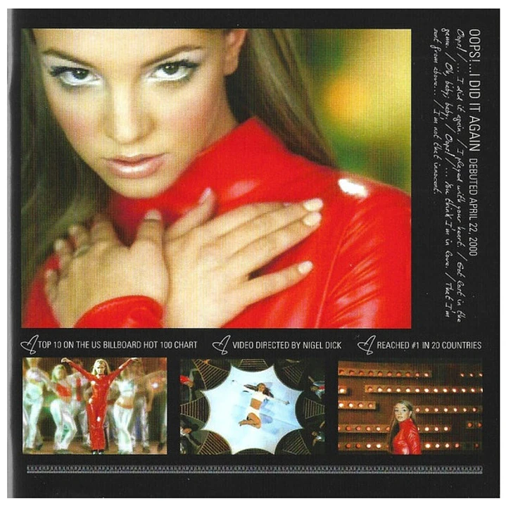 BRITNEY SPEARS - THE SINGLES COLLECTION / CD 7