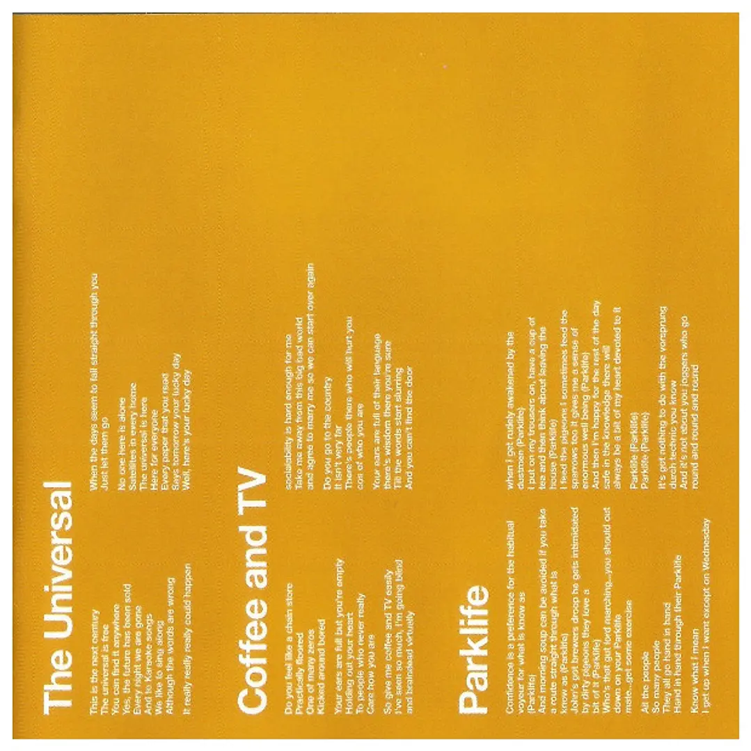 BLUR - THE BEST OF / CD 8