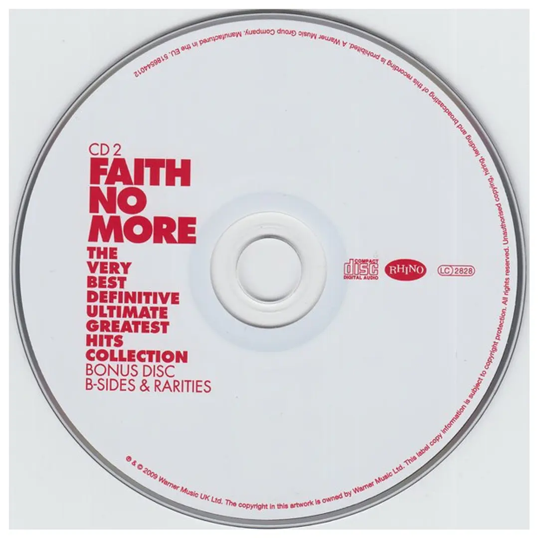 FAITH NO MORE - THE VERY BEST DEFINITIVE ULTIMATE GREATEST HITS COLLECTION / CD 7