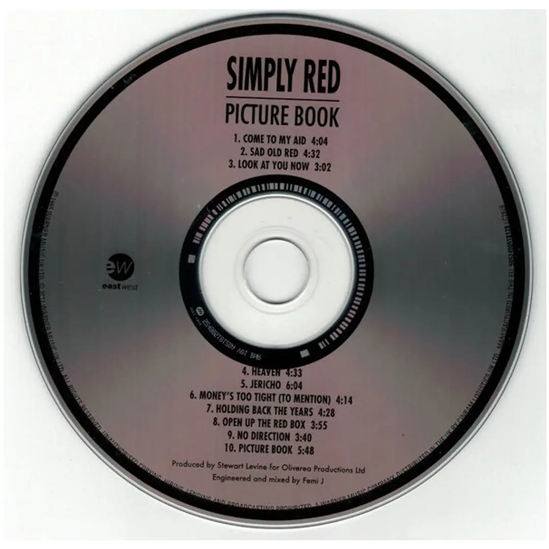 SIMPLY RED - ORIGINAL ALBUM SERIES / CD 5