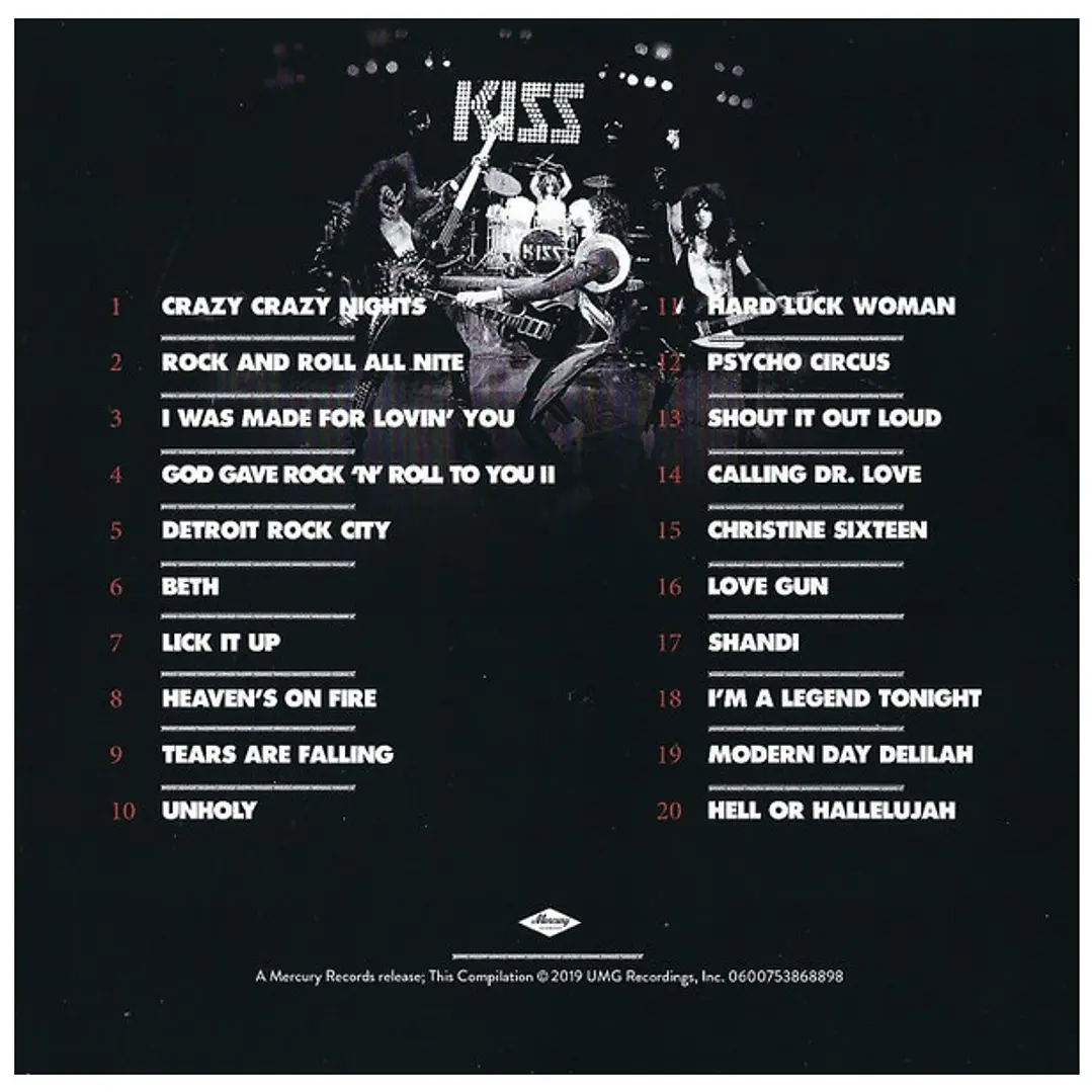 KISS - KISSWORLD (THE BEST OF KISS) / CD 7