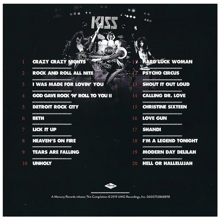 KISS - KISSWORLD (THE BEST OF KISS) / CD 7