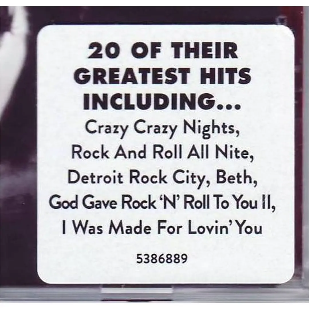 KISS - KISSWORLD (THE BEST OF KISS) / CD 9