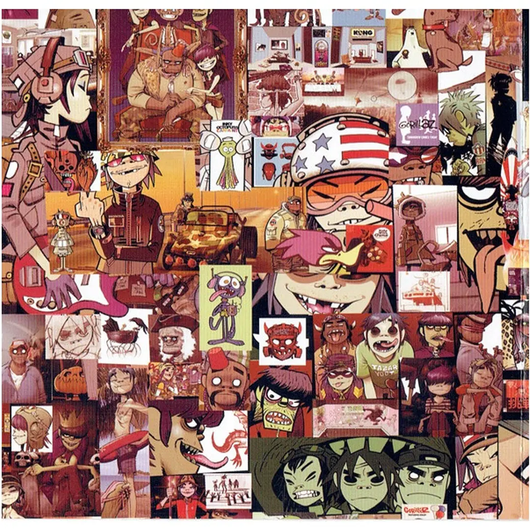 GORILLAZ - THE SINGLES COLLECTION 2001-2011 / CD 10