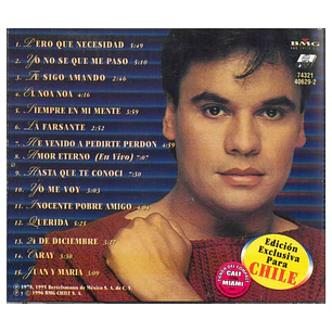 JUAN GABRIEL - GRANDES ÉXITOS: EL ÚNICO, BIENVENIDO A CHILE / CD