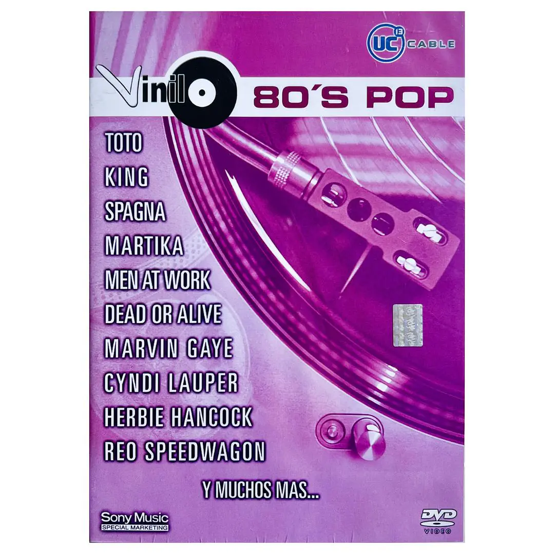 VINILO 80'S POP - VARIOS / DVD 1
