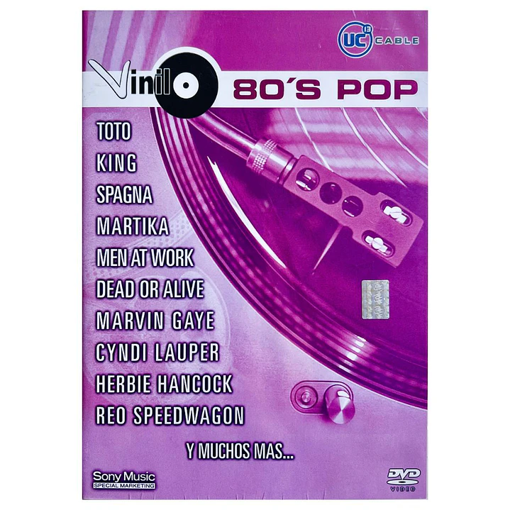 VINILO 80'S POP - VARIOS / DVD 1