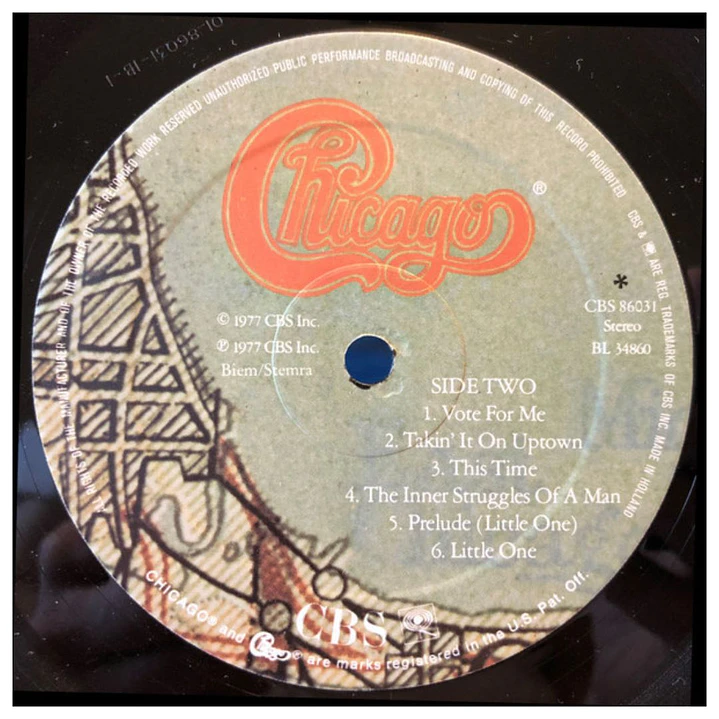 CHICAGO - CHICAGO XI / VINILO USADO 7